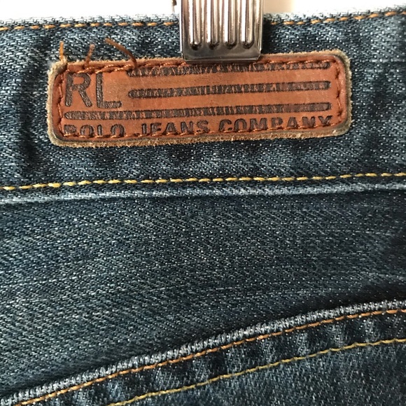 Polo Bootcut Jeans Medium Wash Low Rise S 12x30 - Picture 3 of 7